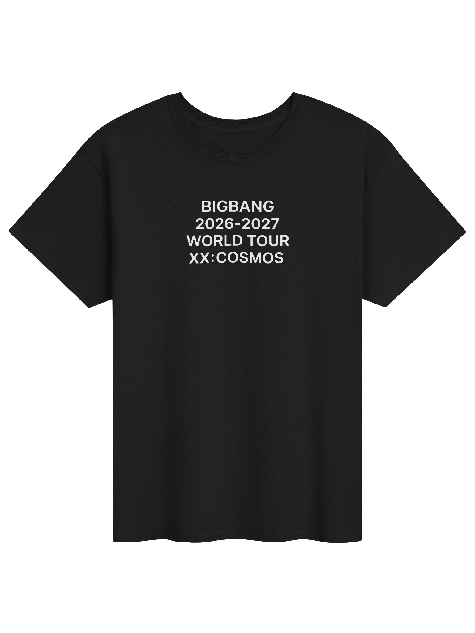 BIGBANG 2026 2027 COSMOS World Tour Merch Tshirt product image (1)