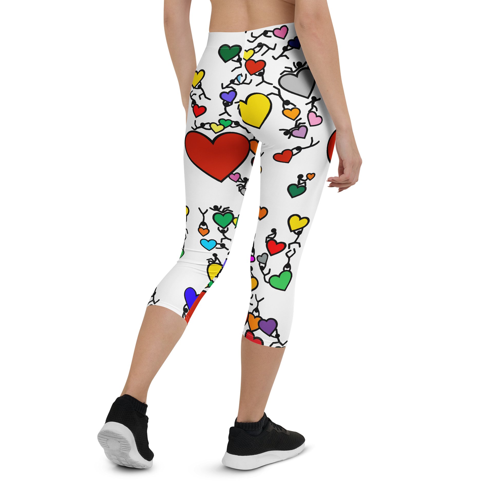 Stickman Art Graffiti Leggings | Designer Heart Streetwear product image (5)