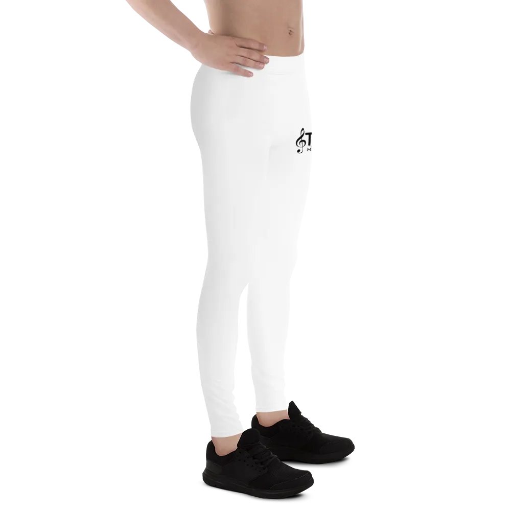 Men's Performance Slim Fit White Leggings - TDS Music Exclusive product image (11)