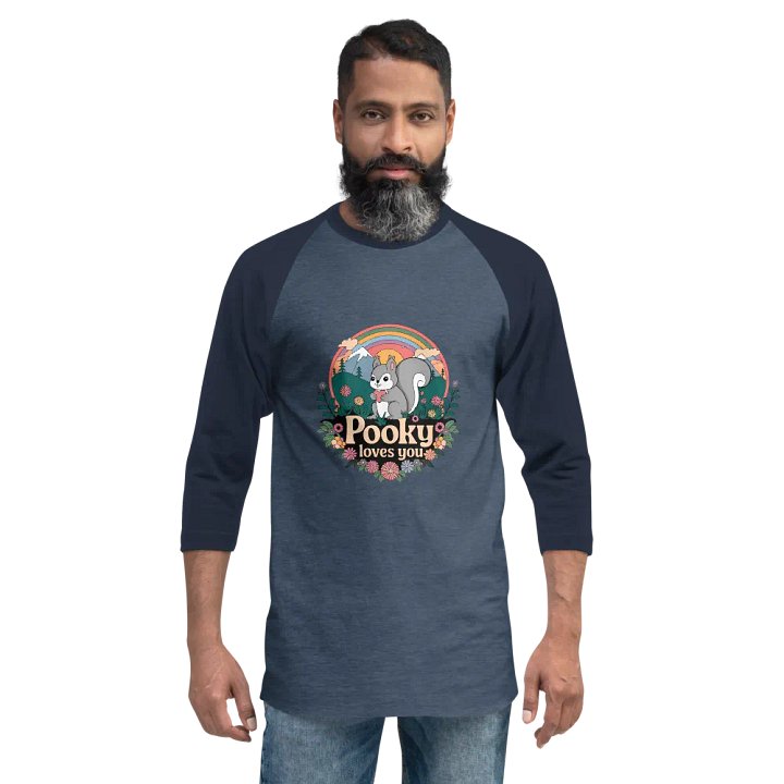 Pooky's Love Landscapes Raglan Tee product image (2)