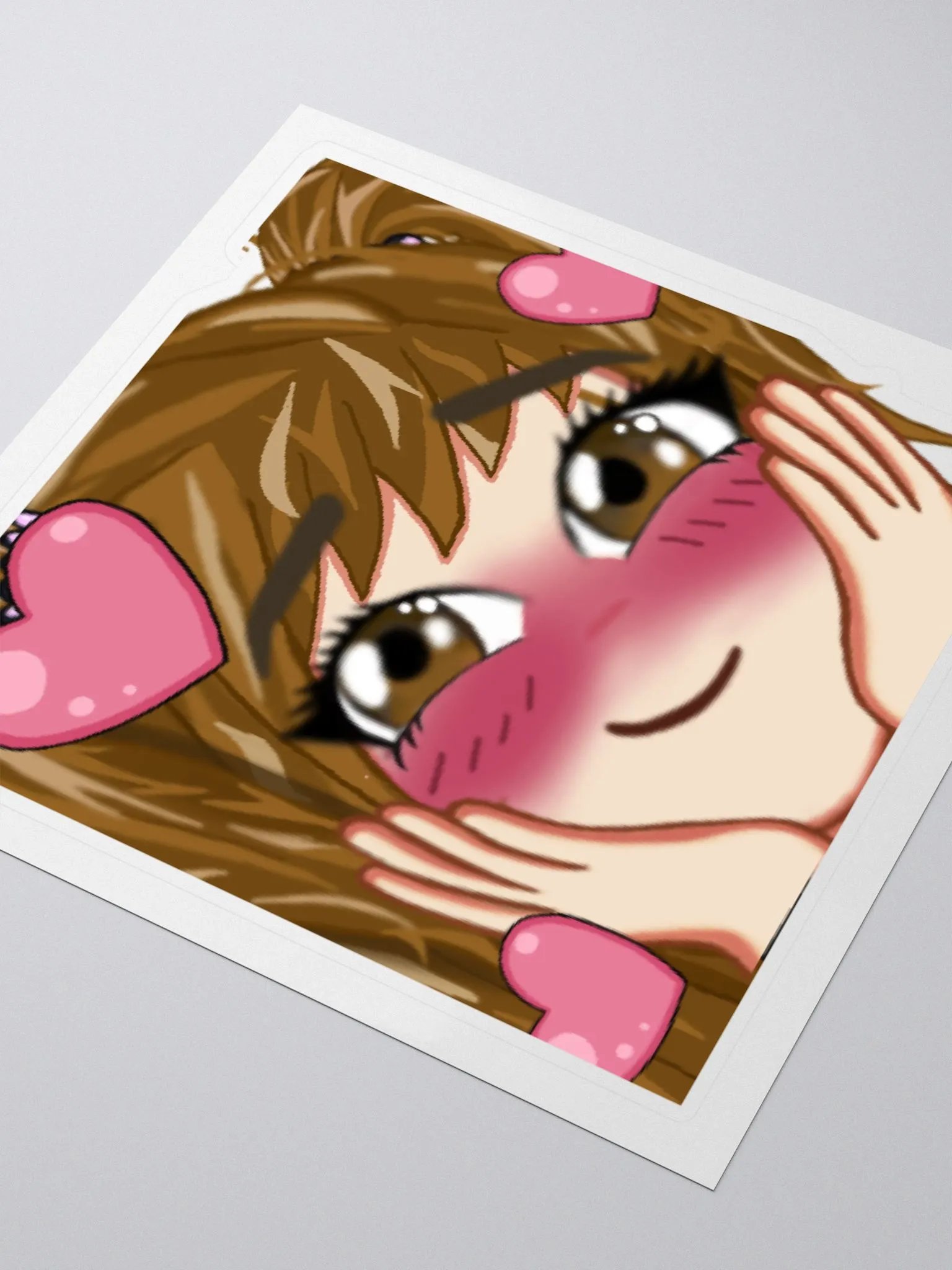 Blush Emote Sticker product image (3)
