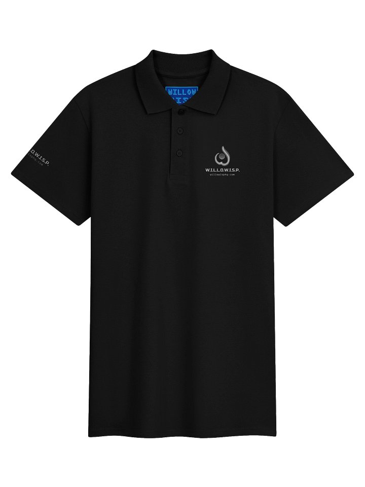 WILLOWISP Grey Polo Tee product image (1)