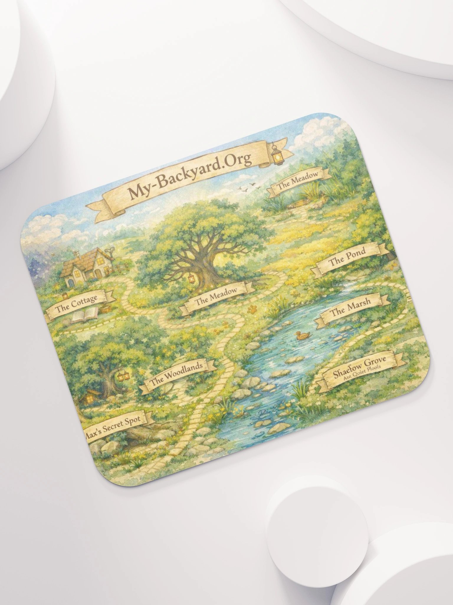 “The Backyard Map — Desk Mat of Wonder & Whimsy” product image (7)