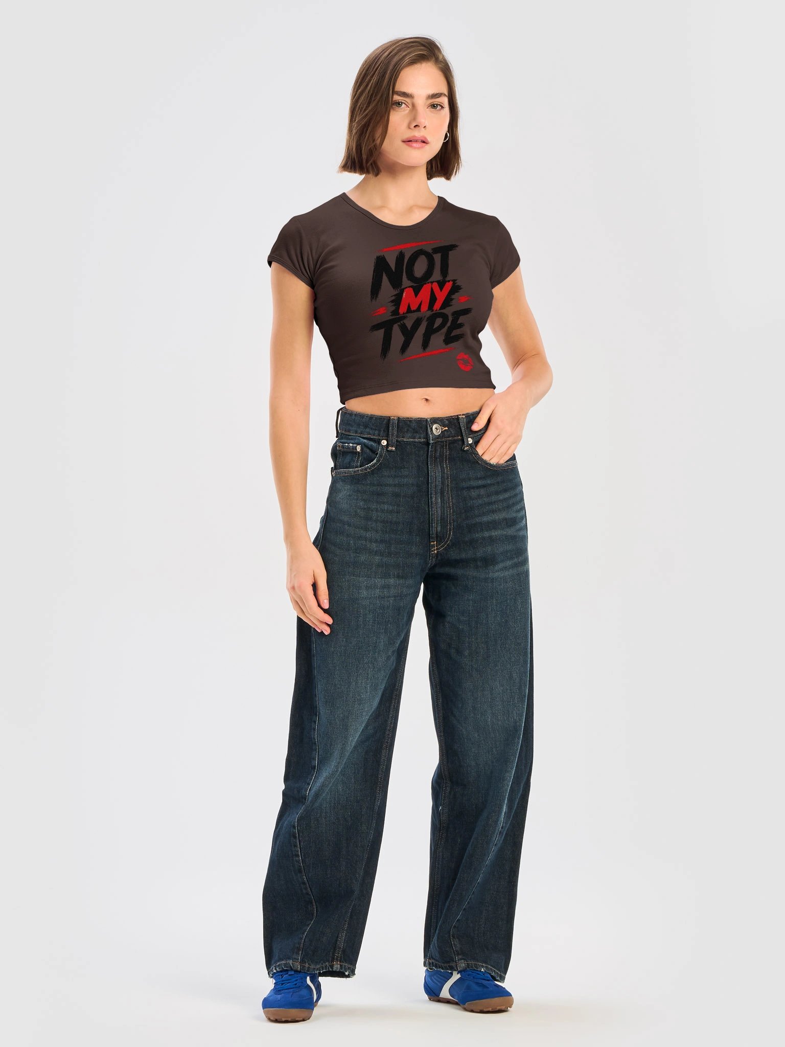 DROP 009: NOT MY TYPE Crop Top product image (15)
