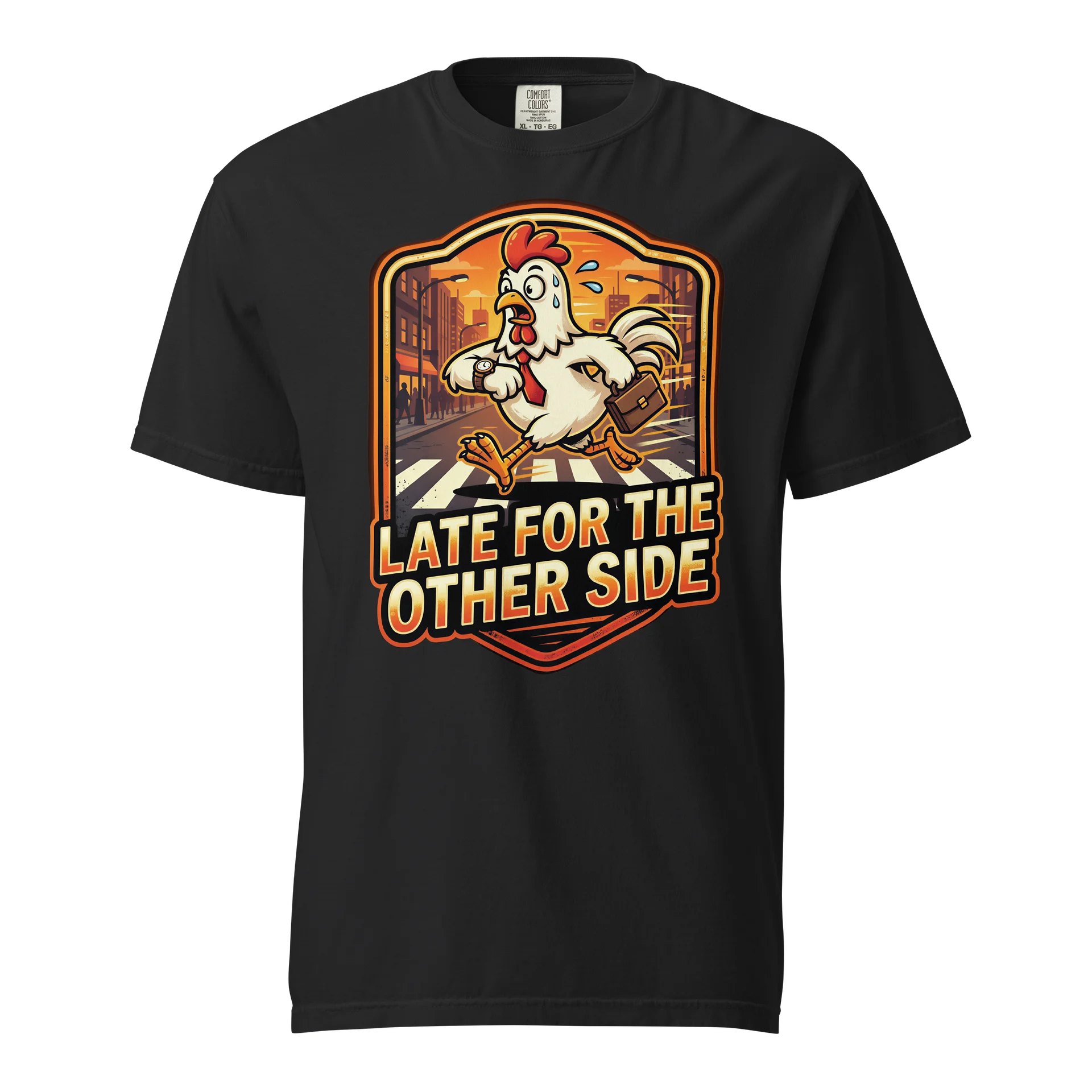 Why Did The Chicken Cross The Road Tshirt product image (1)