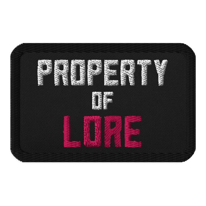 Property of Lore Patch product image (1)