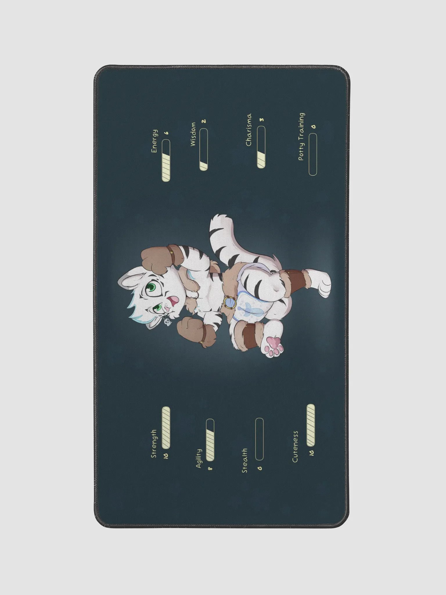Barbarian Tiger DeskMat product image (1)