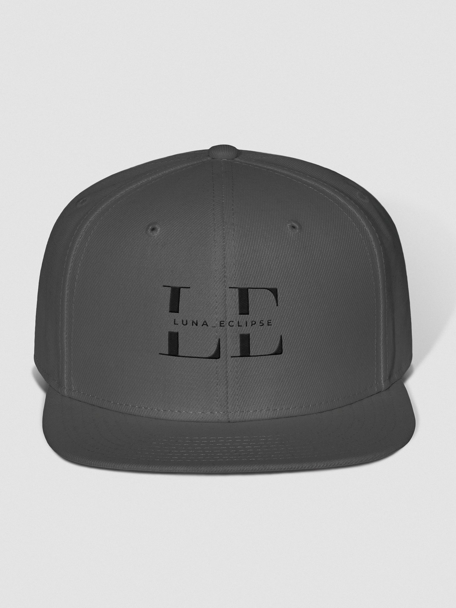L.E Snapback (Black Embroidery) product image (4)