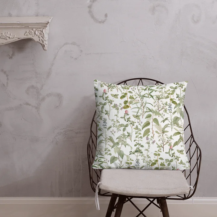 Vintage Botanical All-Over Print Pillow product image (2)