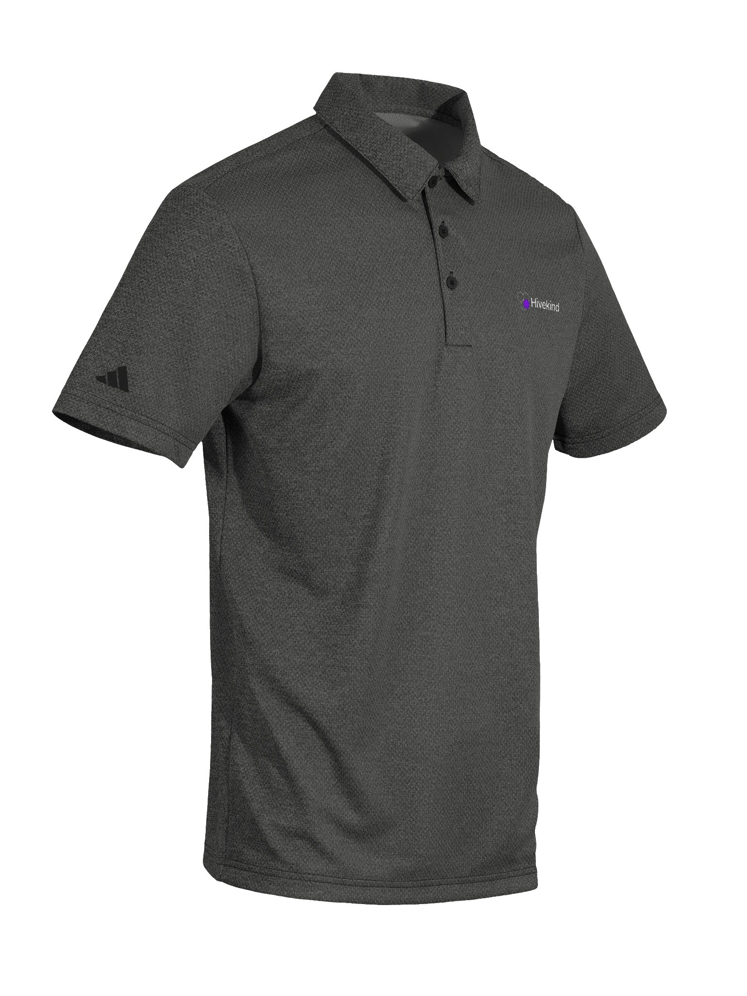 Hivekind Adidas Space-Dyed Polo Shirt product image (6)