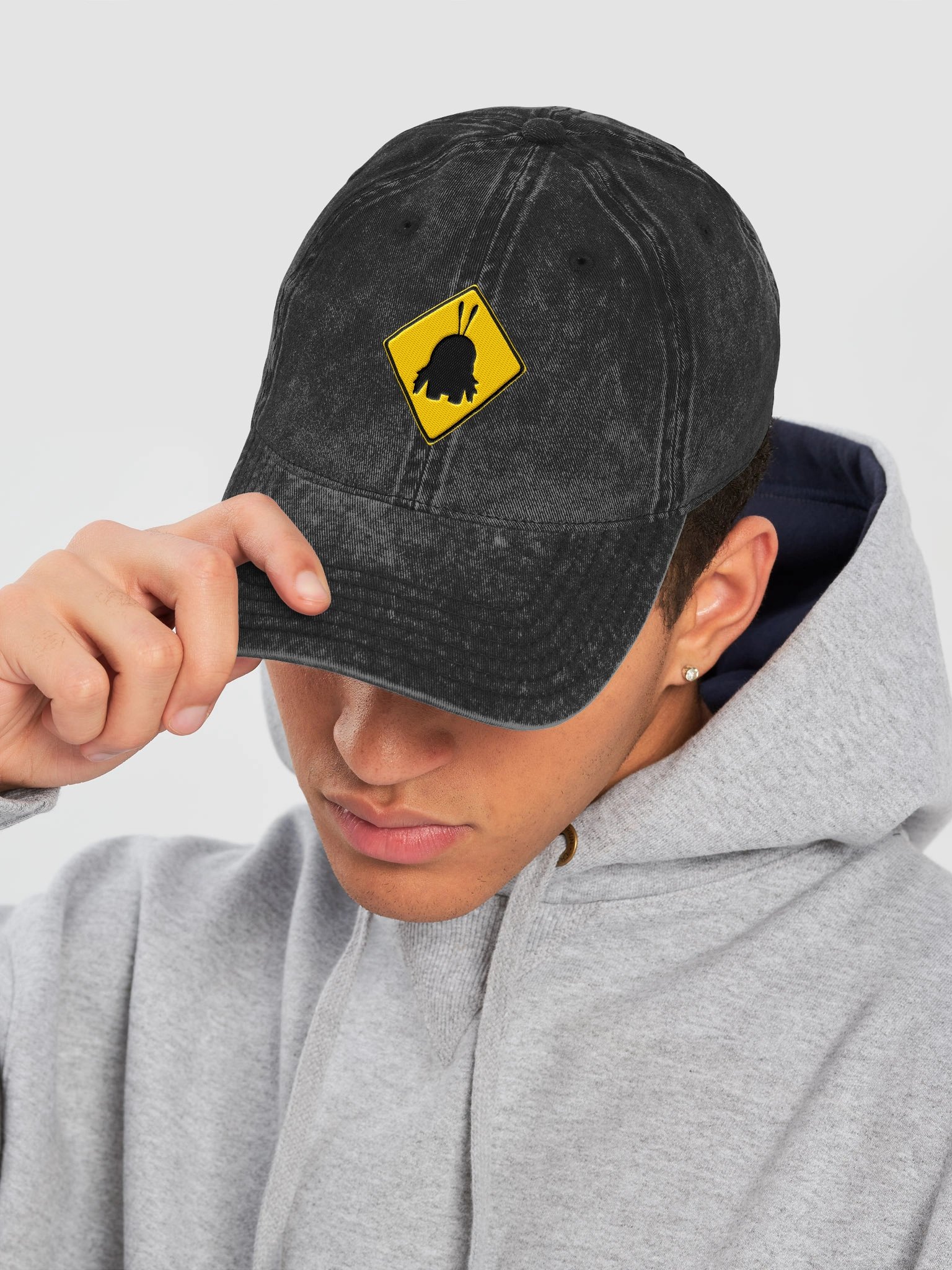 Vintage Chompy Warning cap product image (7)