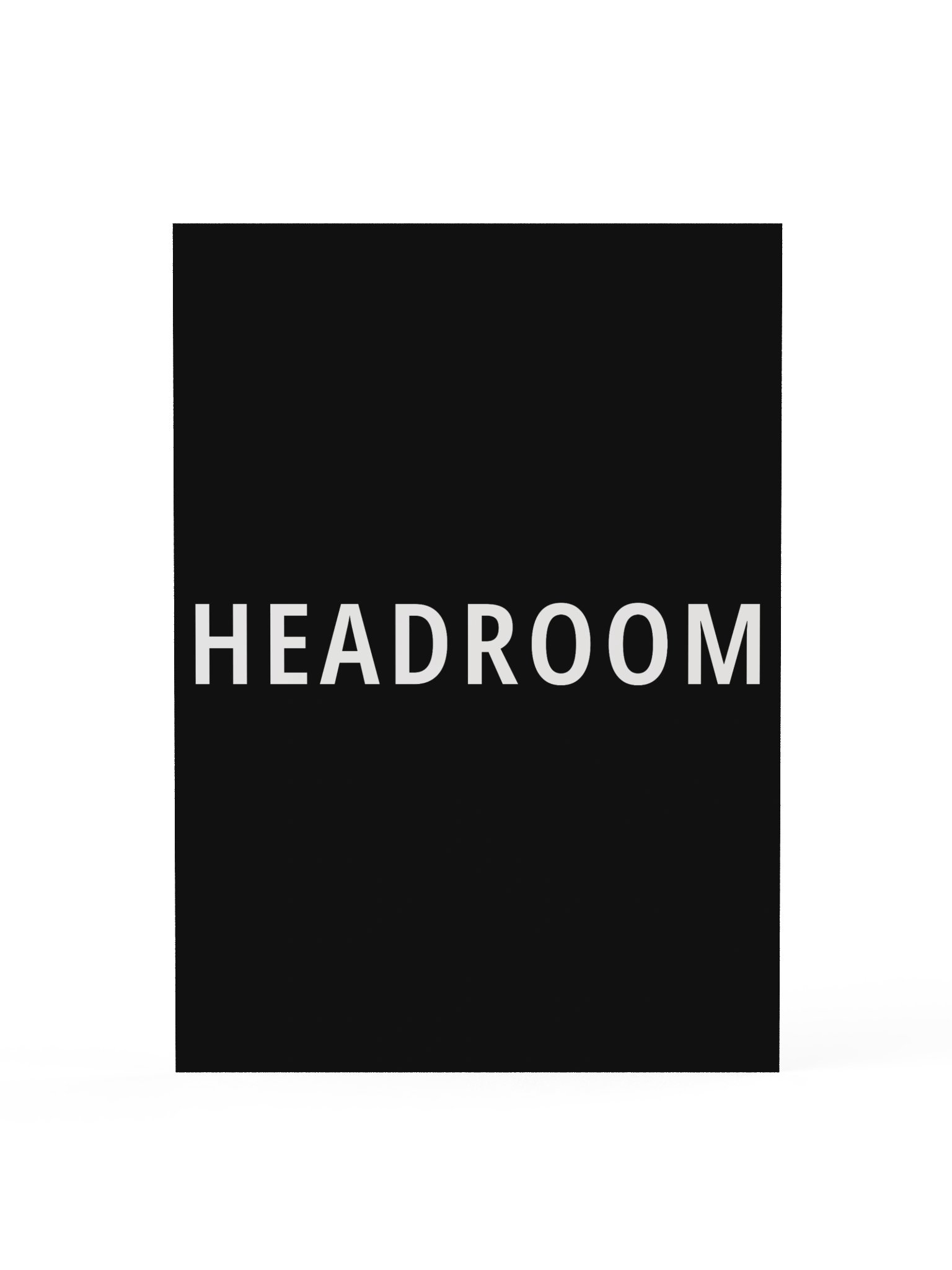 HEADROOM Poster product image (1)