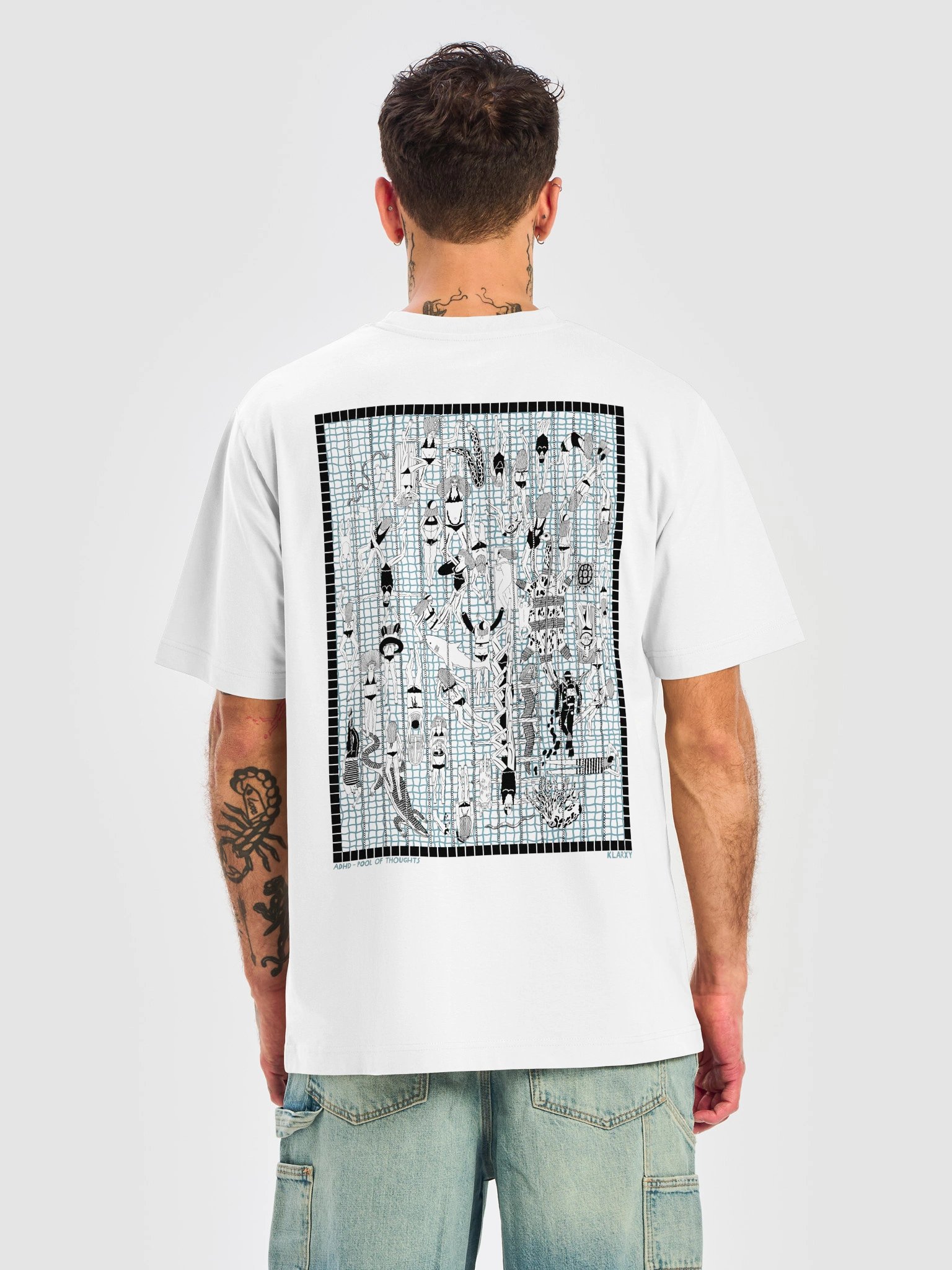 THE POOL unisex oversized t-shirt product image (2)