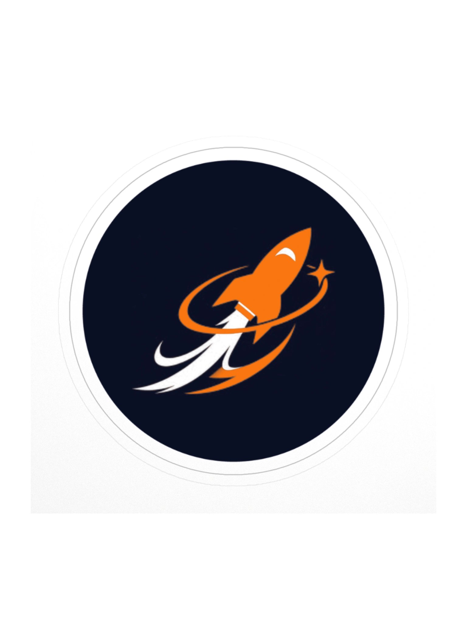 Rocket Icon Sticker (3 in) product image (1)