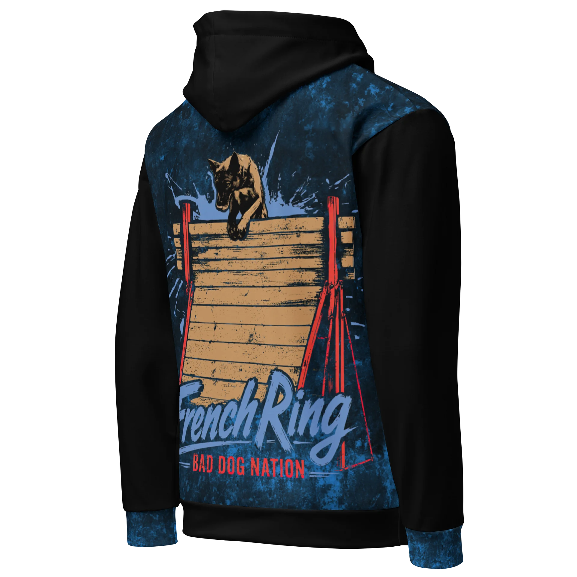 French Ring Palisade - Adult All-Over Print Unisex Hoodie product image (5)