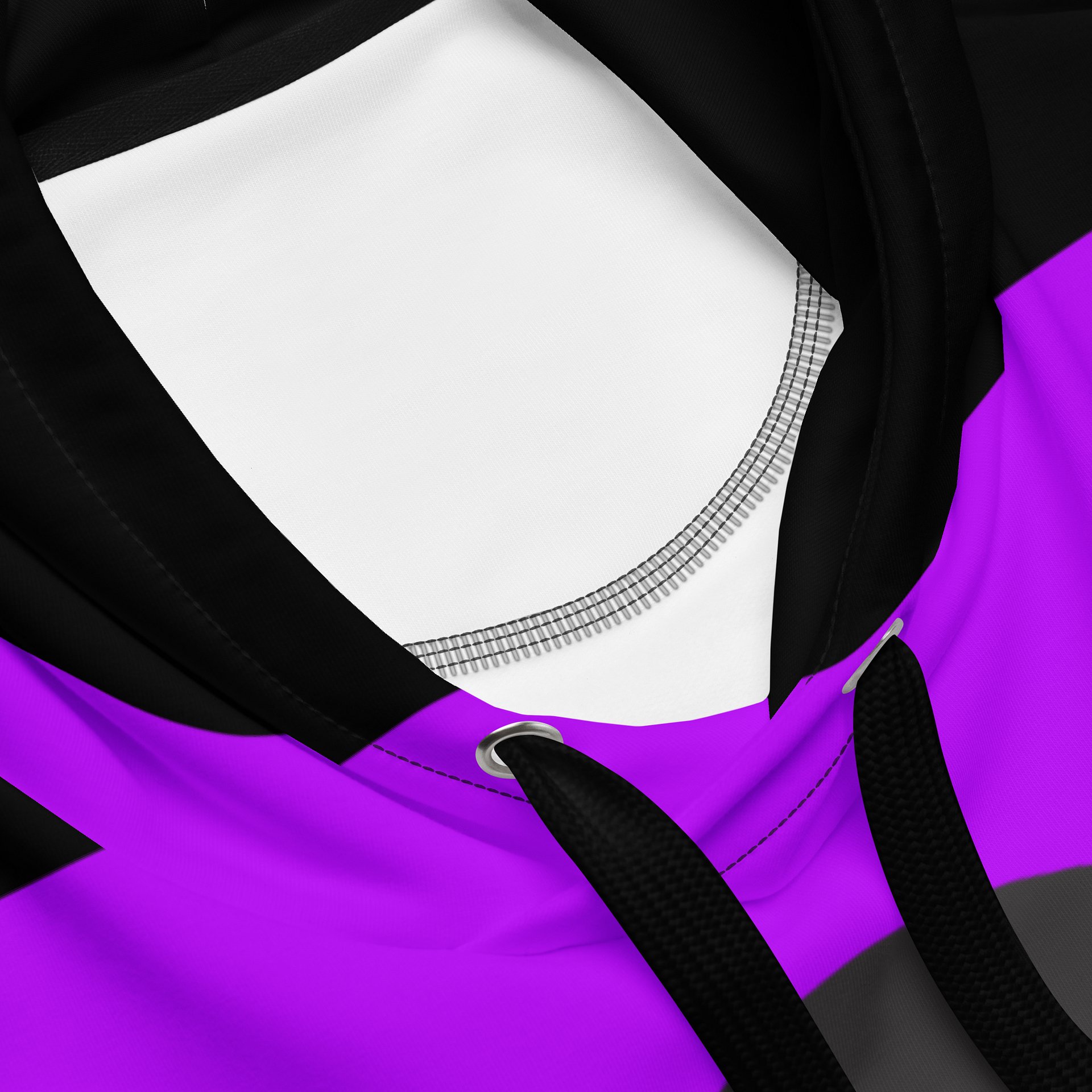 KuttyPlayz Striped Avatar Hoodie (Middle Face) product image (4)