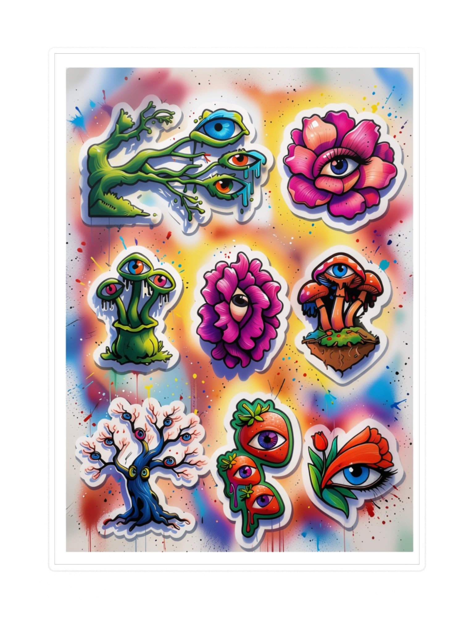 Spooky Haunted Nature Stickers product image (3)