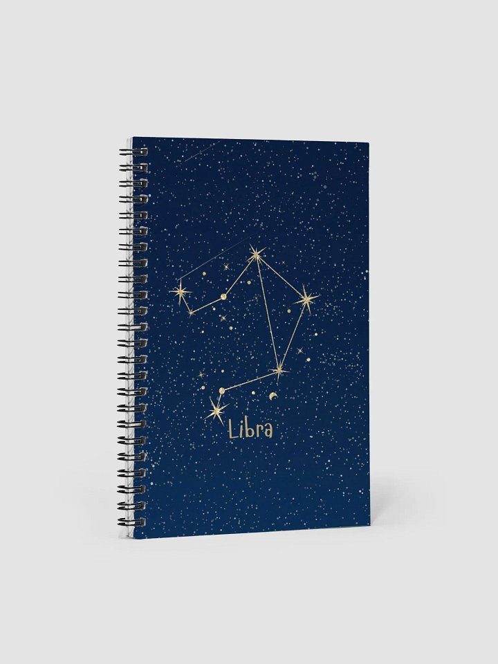 Libra Constellation Notebook product image (1)