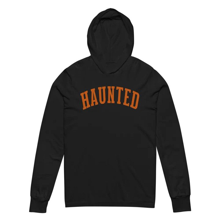 Haunted University Hooded Long Sleeve Tee product image (2)