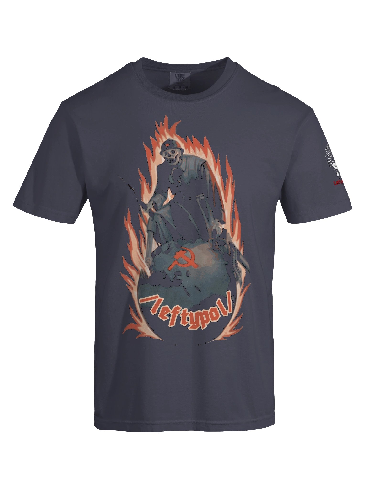 /leftypol/ — Skeleton T-Shirt product image (5)