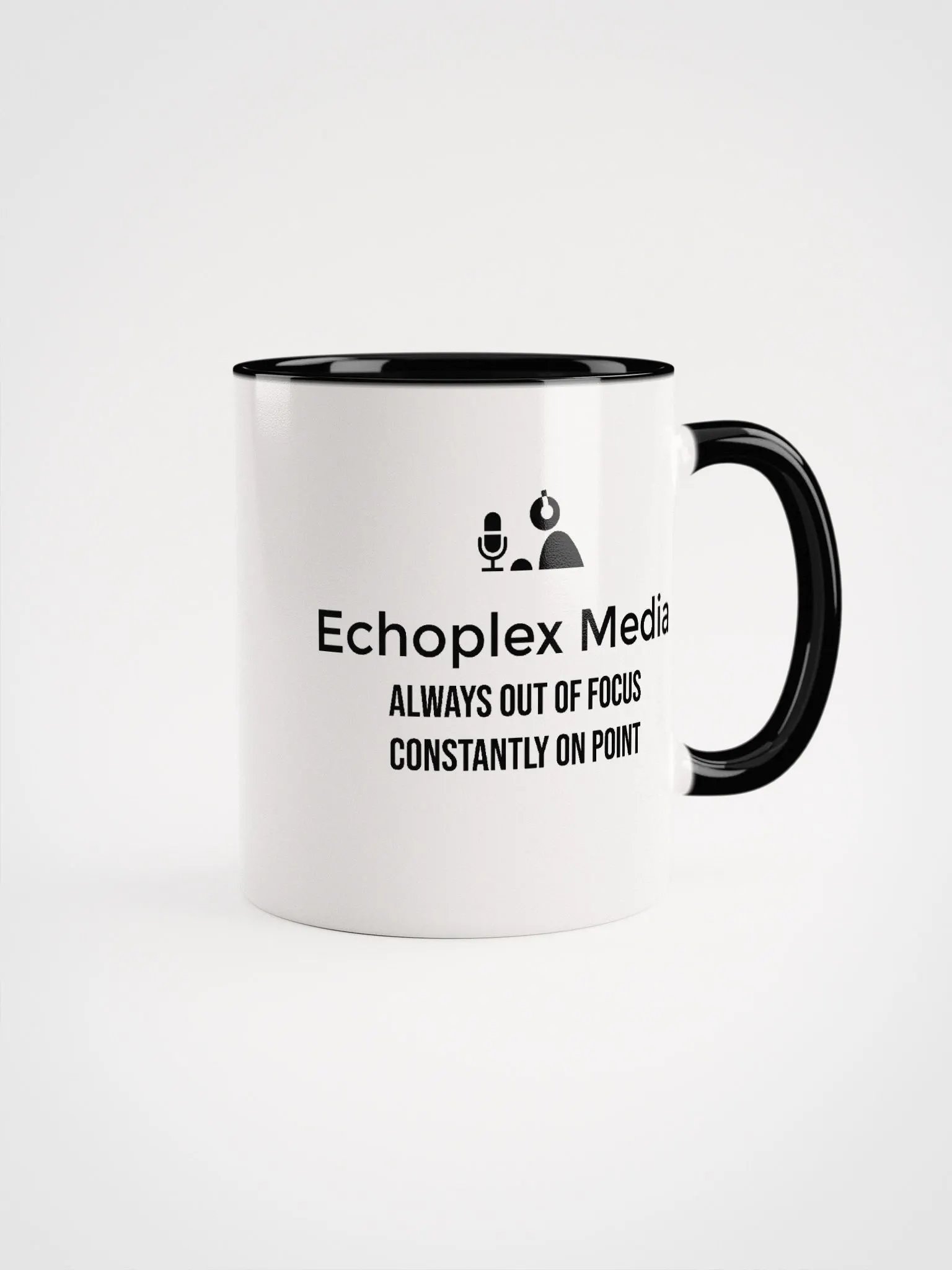 Tux Podcaster Logo Mug - Colored Handles product image (2)