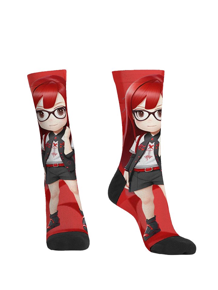 (Red CHIBI) K Socks product image (2)