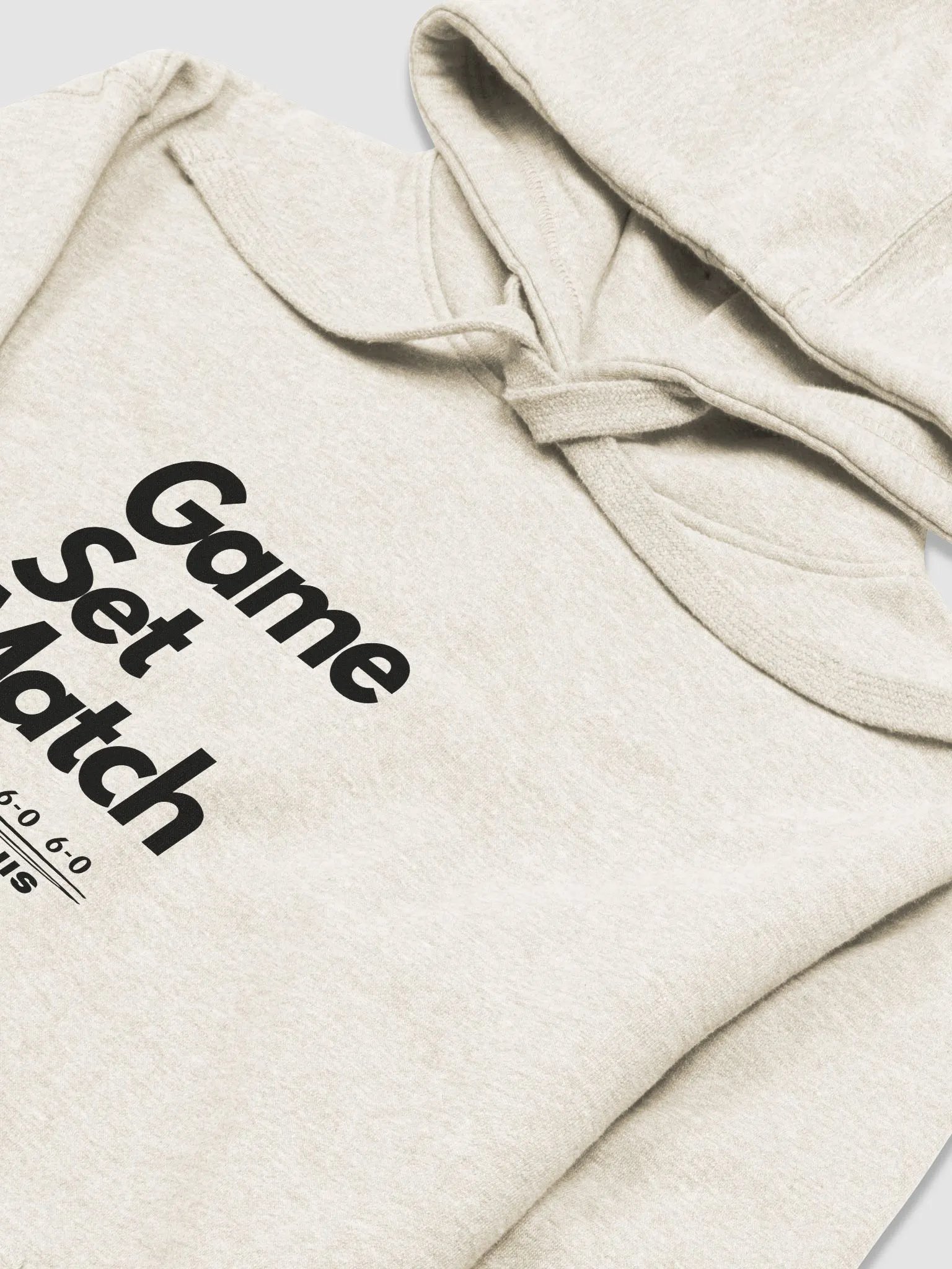 Tennis Blackout Comfort Unisex Hoodie product image (4)