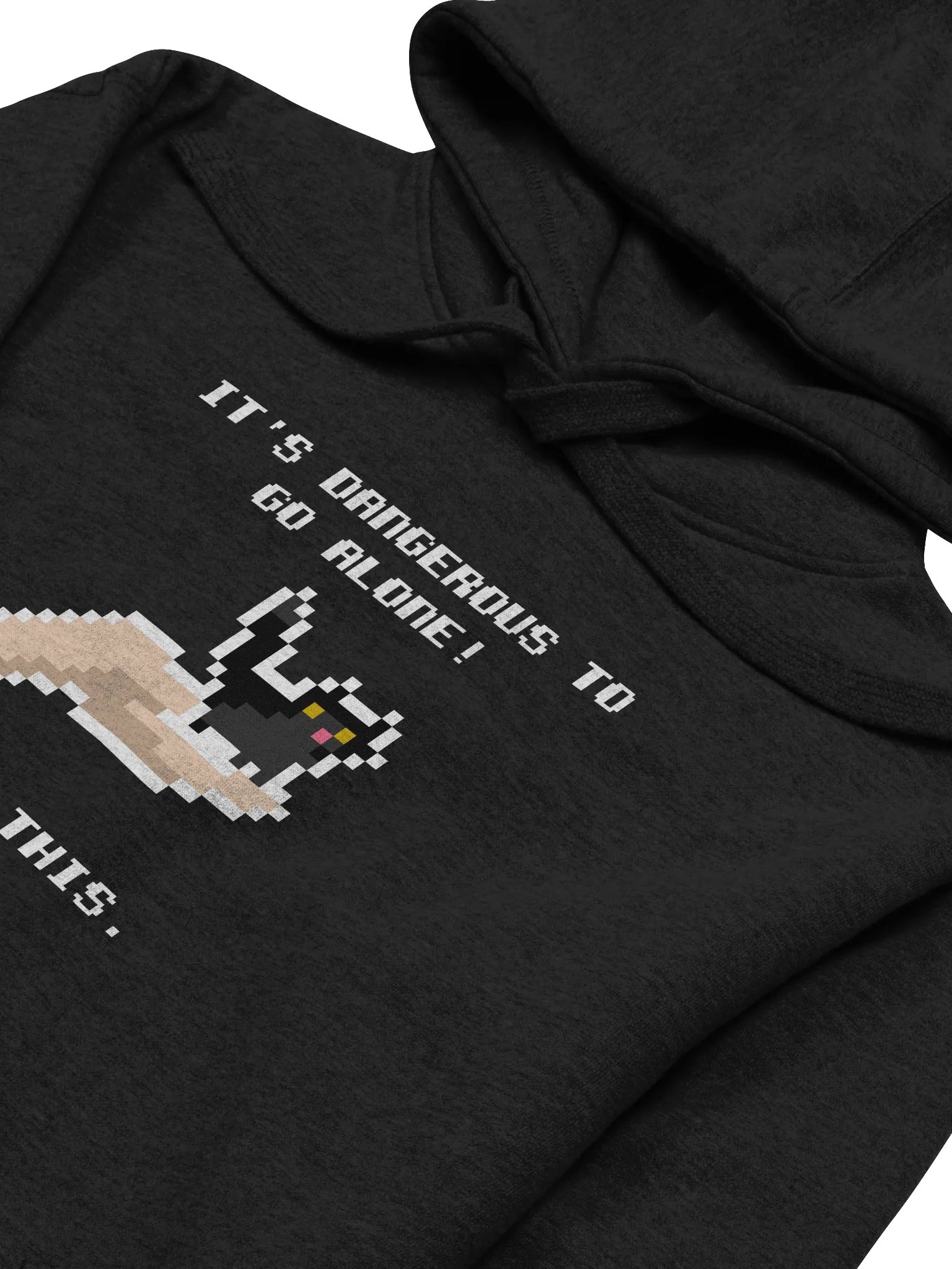 Dangerous To Go Alone Hoodie product image (2)