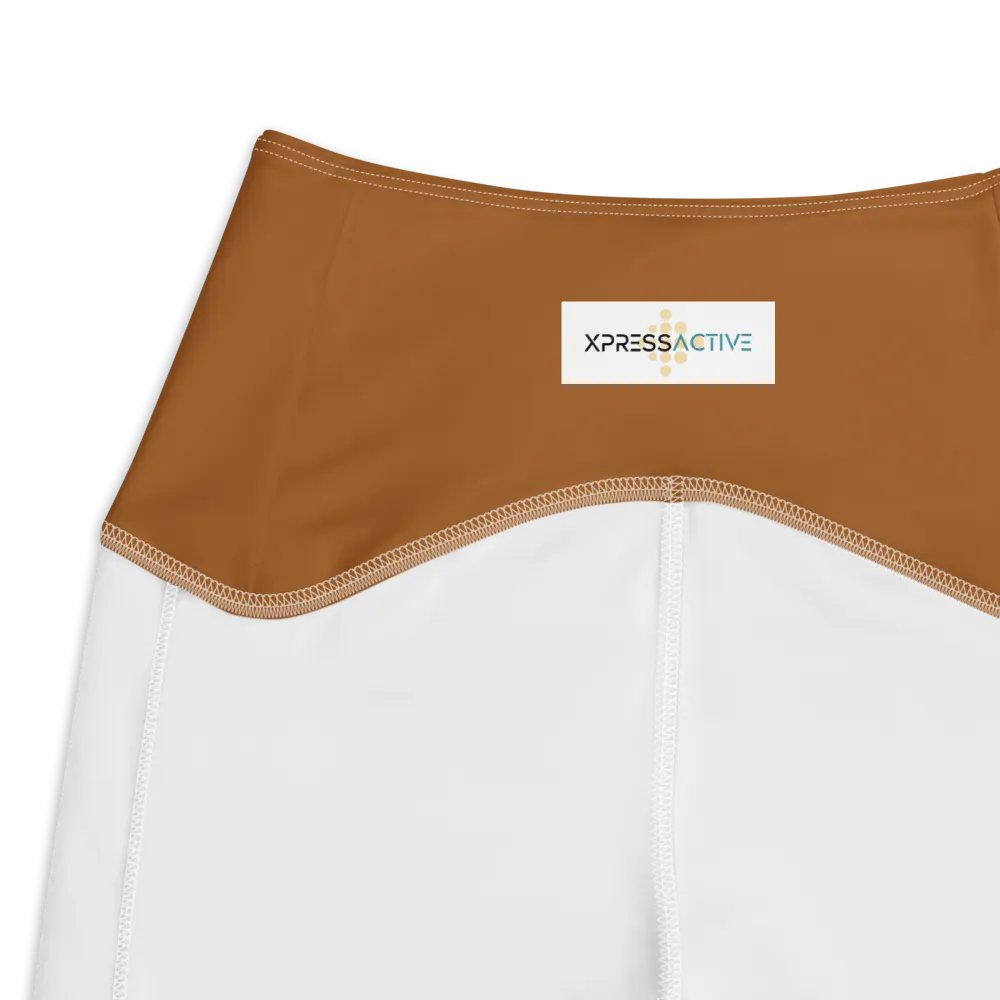 Brown Gold Leggings with Pockets product image (4)