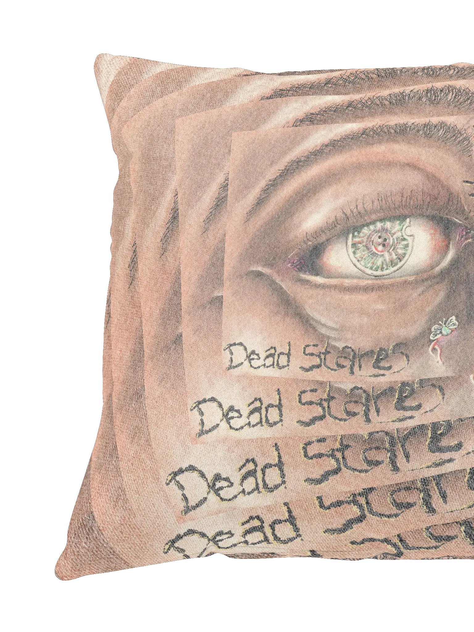 Dead Stares Throw Pillow product image (4)