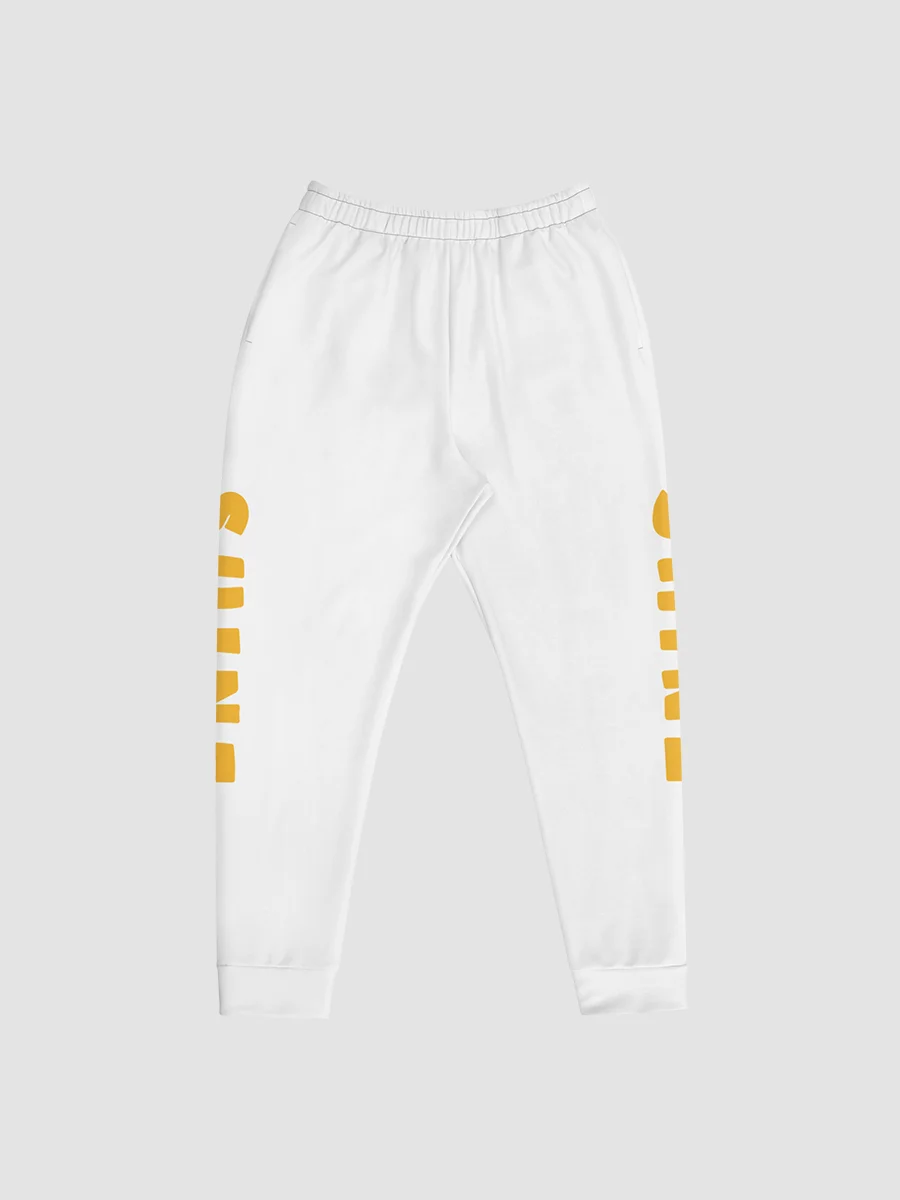✧SHINE✧ Unisex Fleece Sweatpants White product image (2)