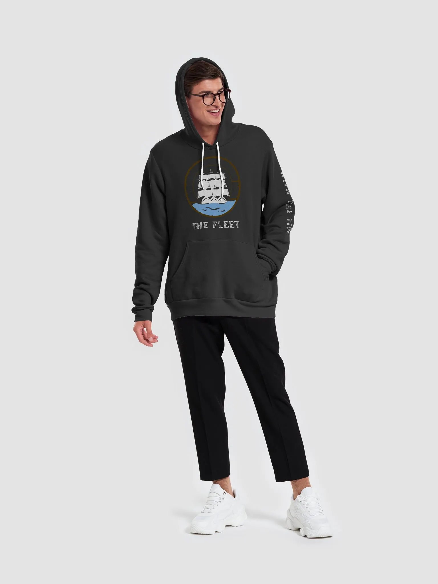 All Ships Rise Fleet Blue Water Hoodie product image (13)