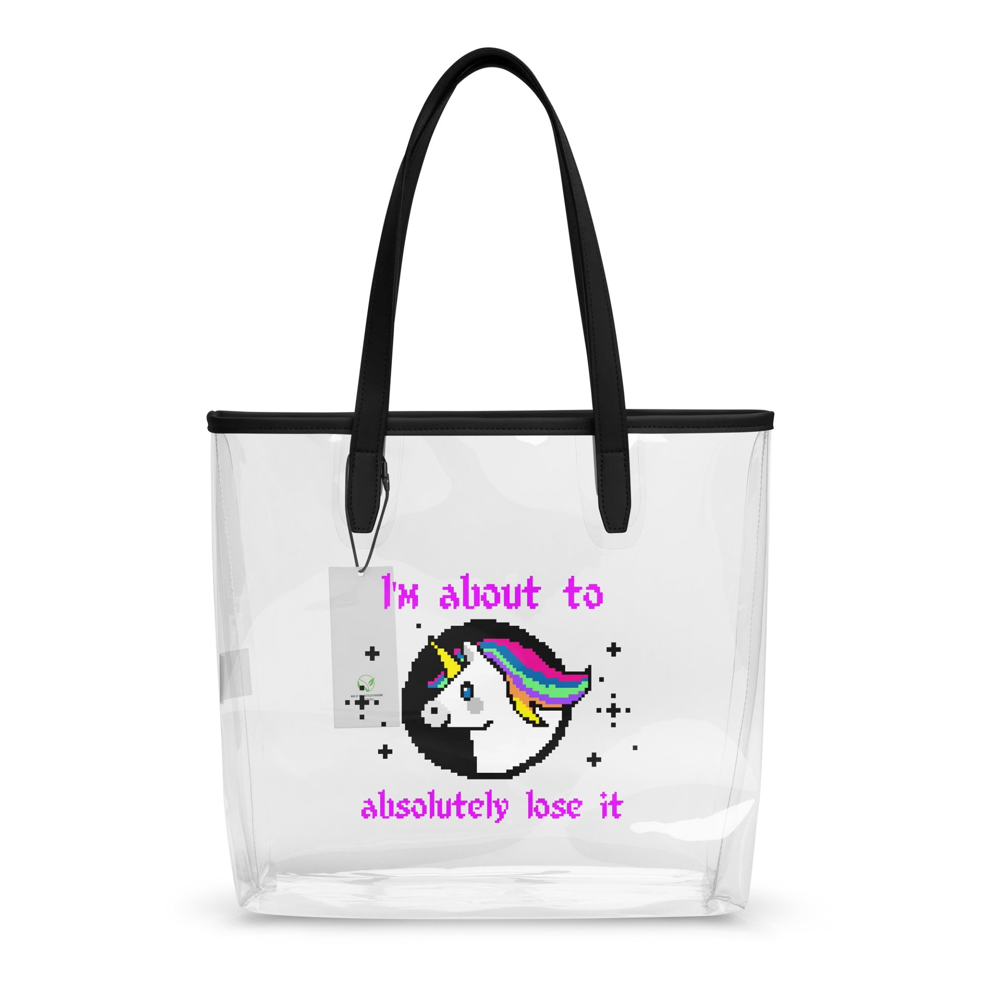 Losing It clear tote product image (2)