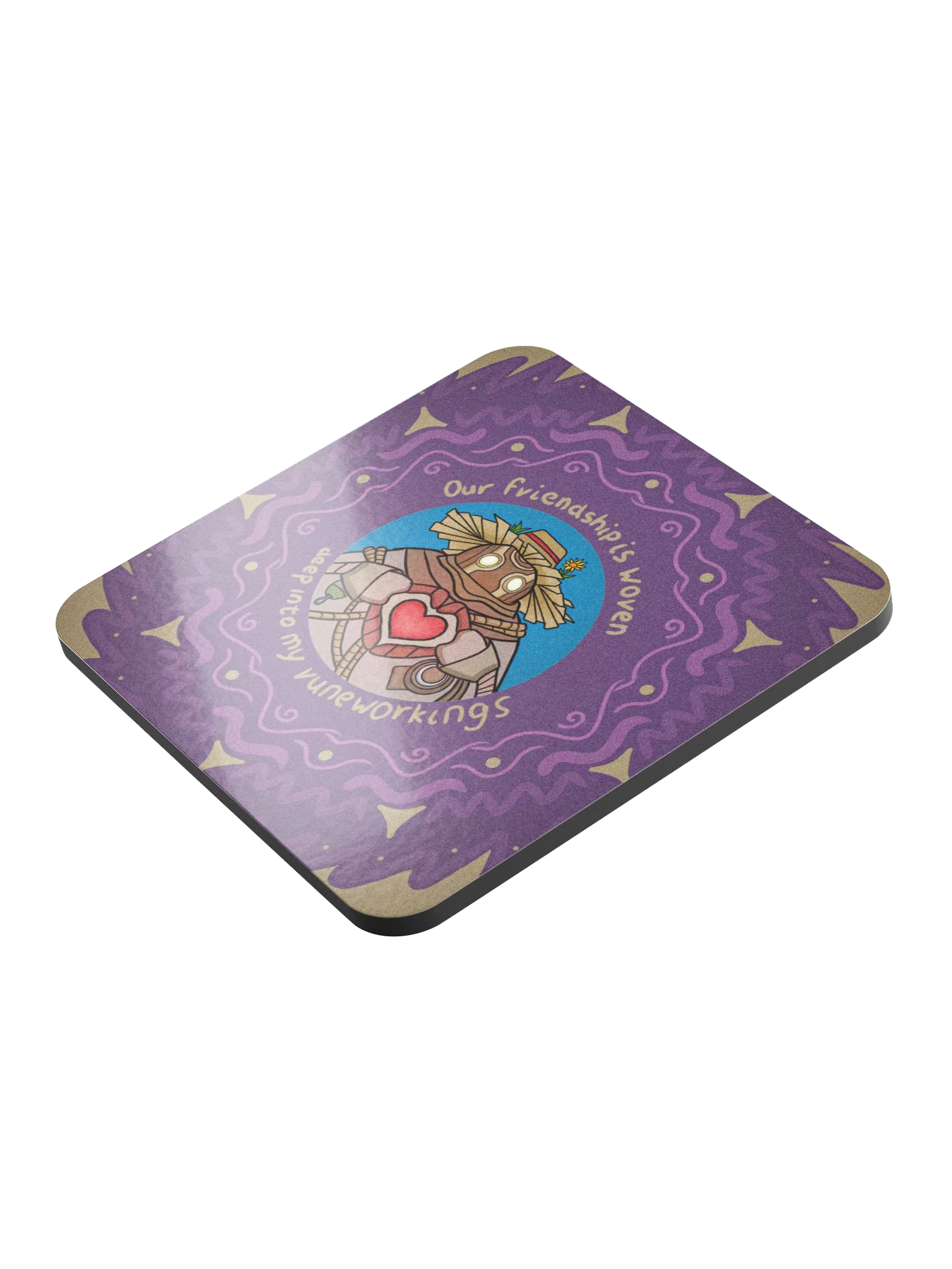 Palia Einar - Glossed Cork Coaster product image (3)