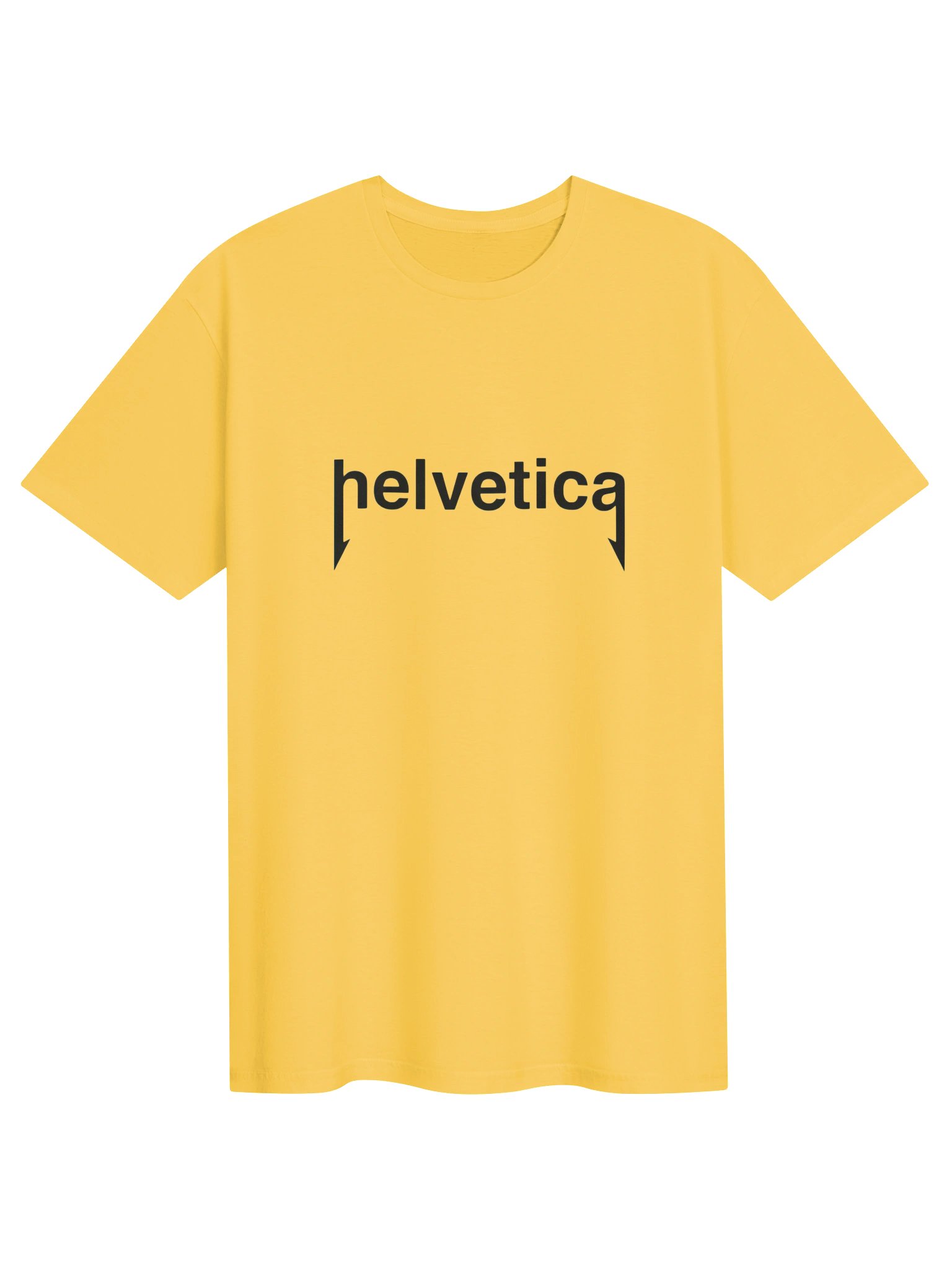 Helvetica Metallica — Typography Parody Shirt product image (2)