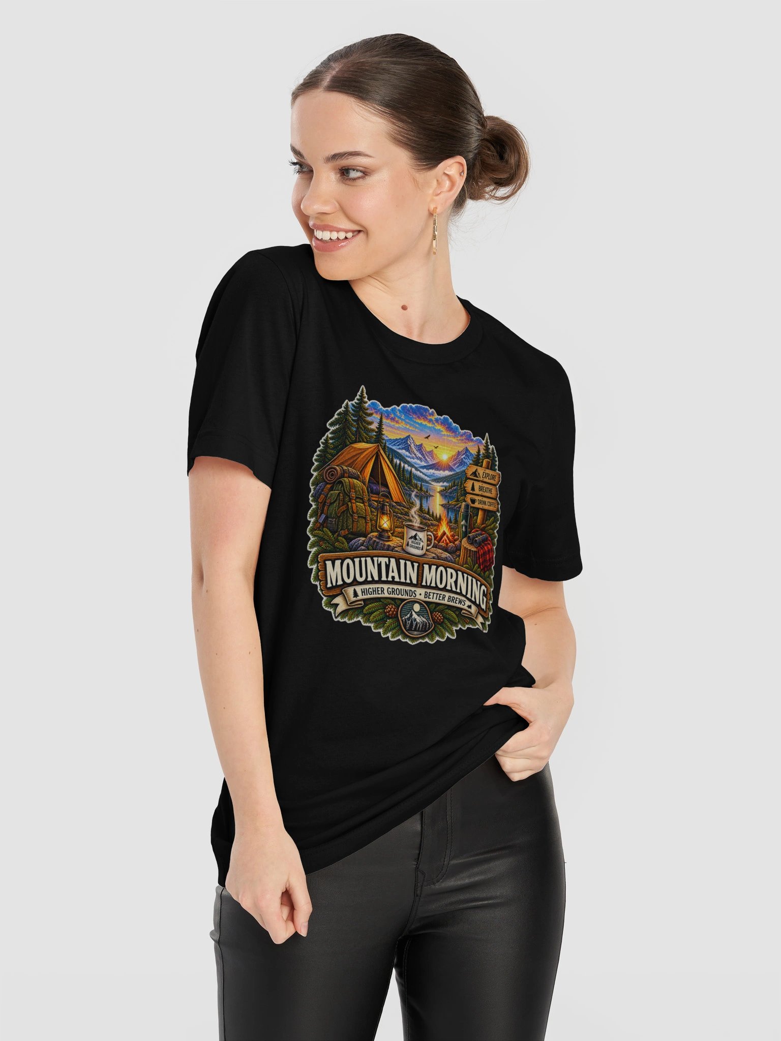 Mountain Morning – Women’s T-Shirt product image (93)