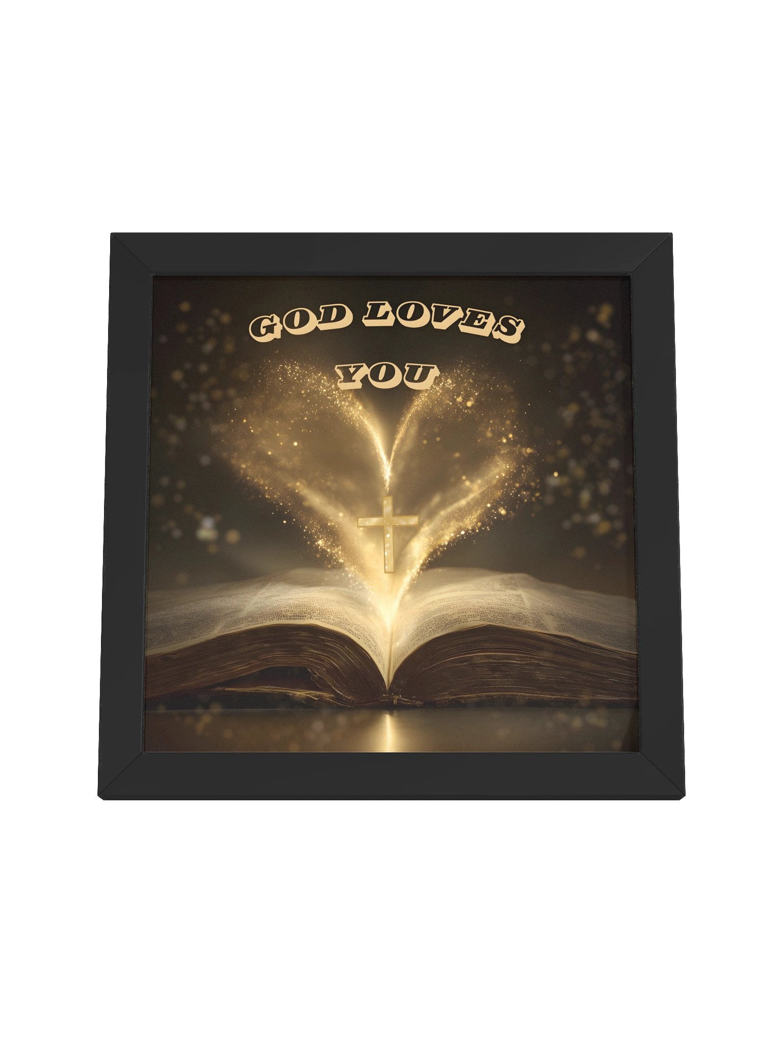 God Loves You – Radiant Faith Wall Art product image (4)