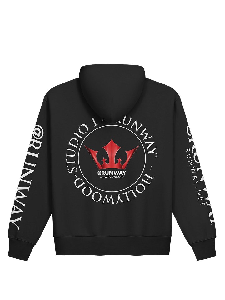Runway Magazine × Hollywood Studio 1 Zipper Hoodie product image (2)