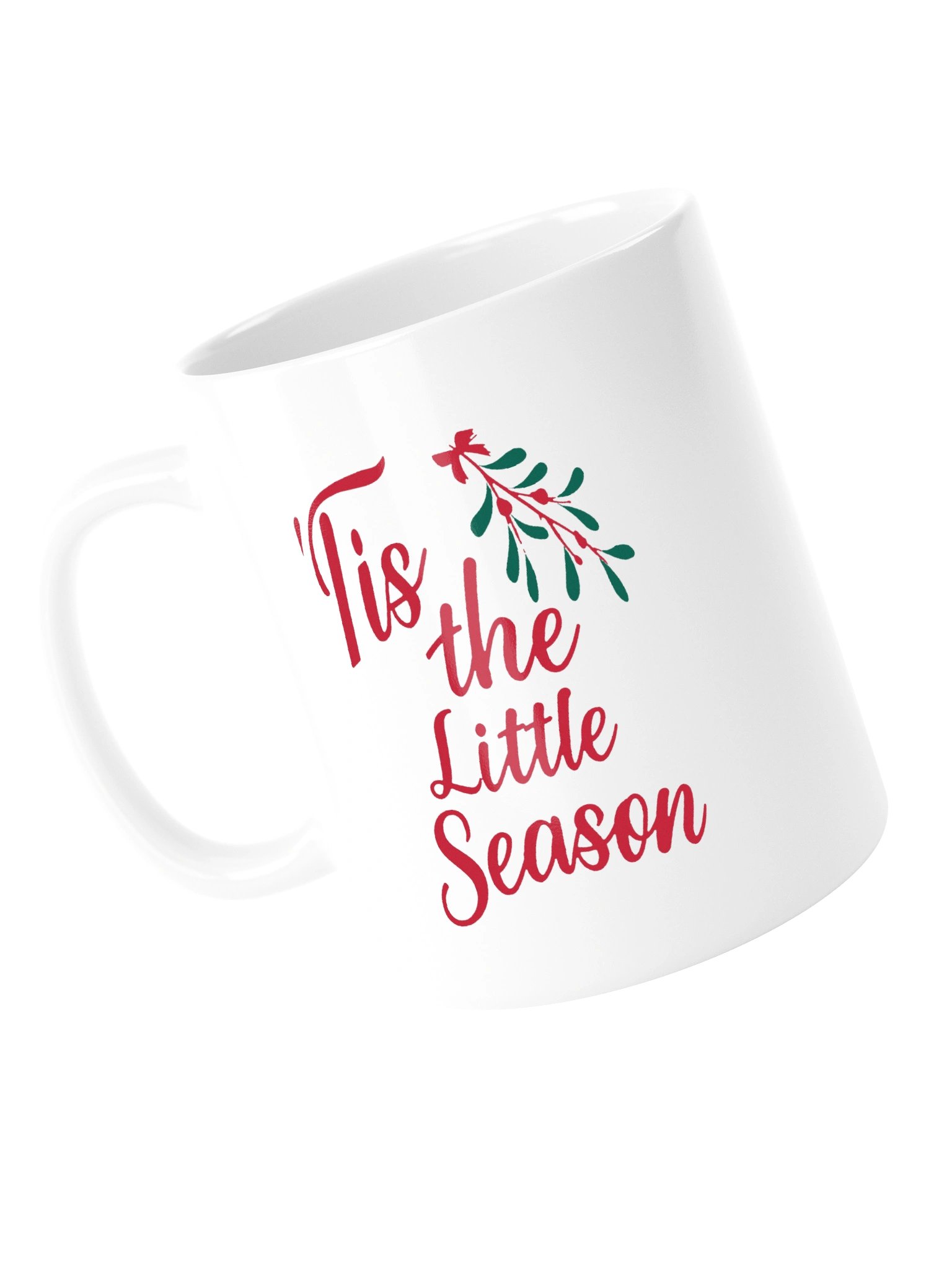 ’Tis the Little Season Mug – Mistletoe Christmas Design product image (5)