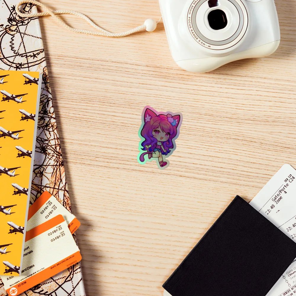 Hey! Holo Sticker product image (5)