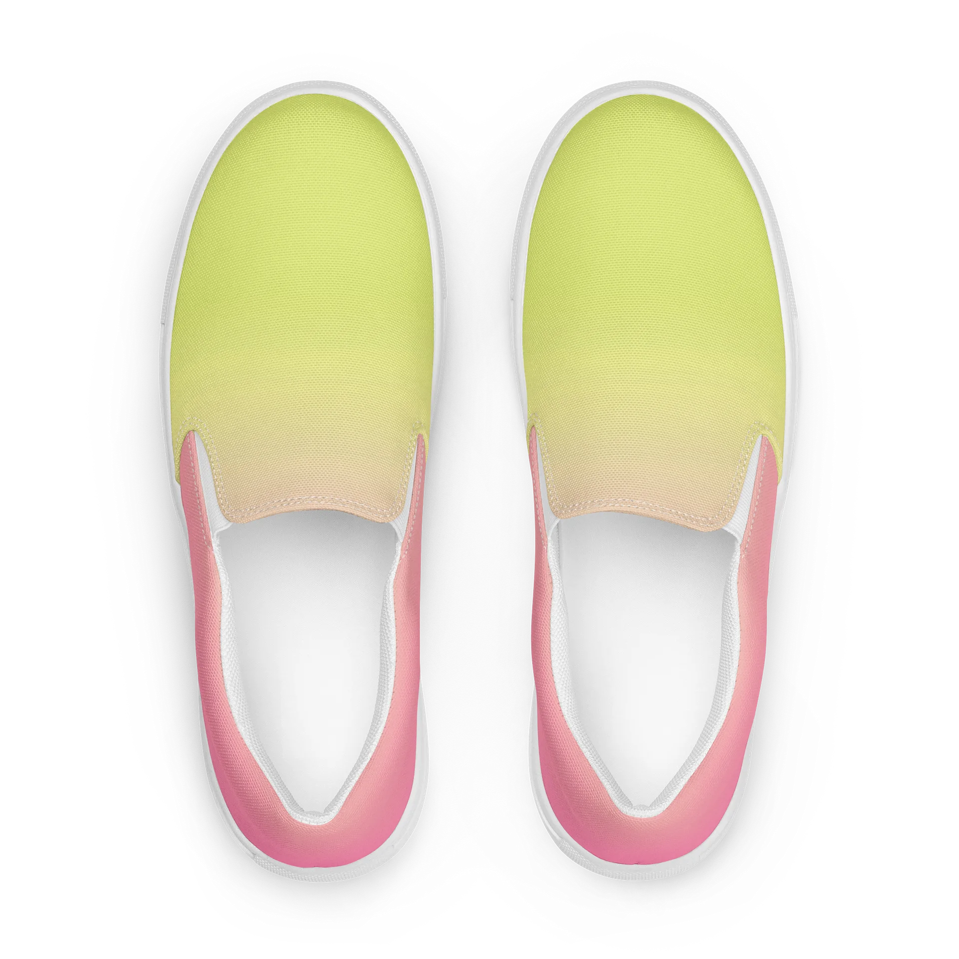 Pink Gradient Slip-On Canvas Shoes product image (1)