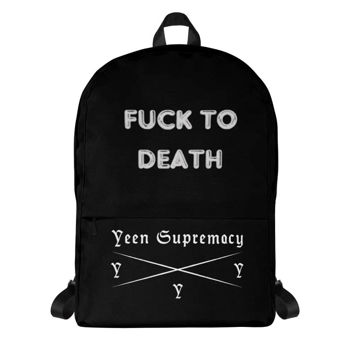 Fuck to Death Backpack product image (2)