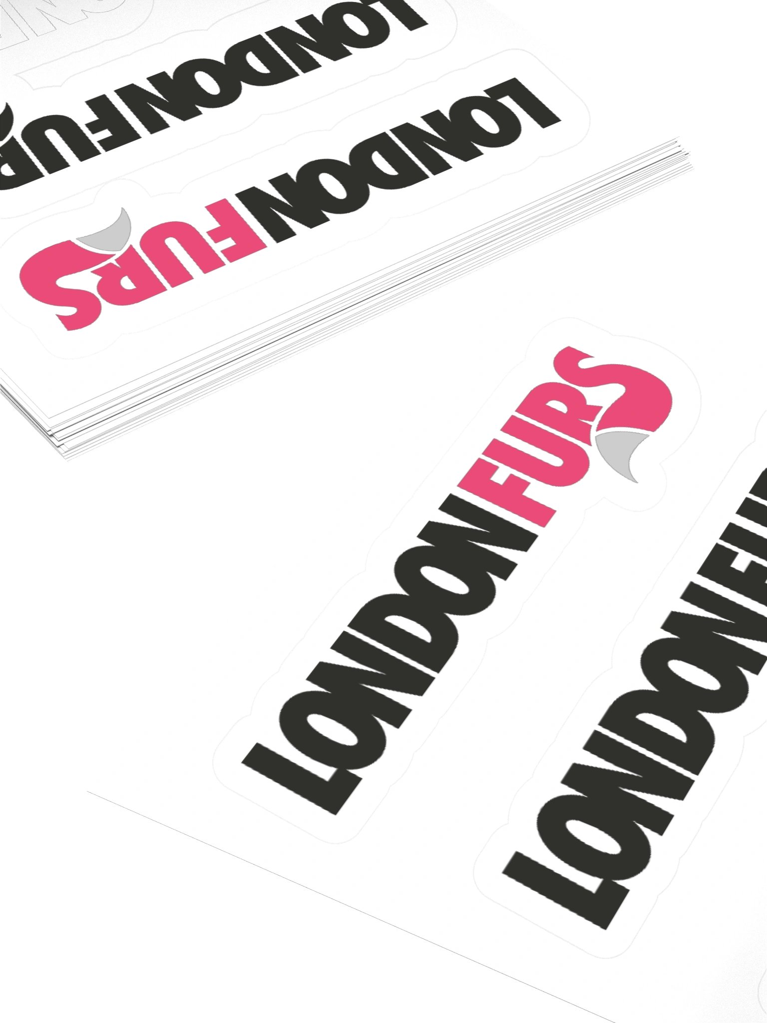 LondonFurs Logo - Sticker set product image (12)