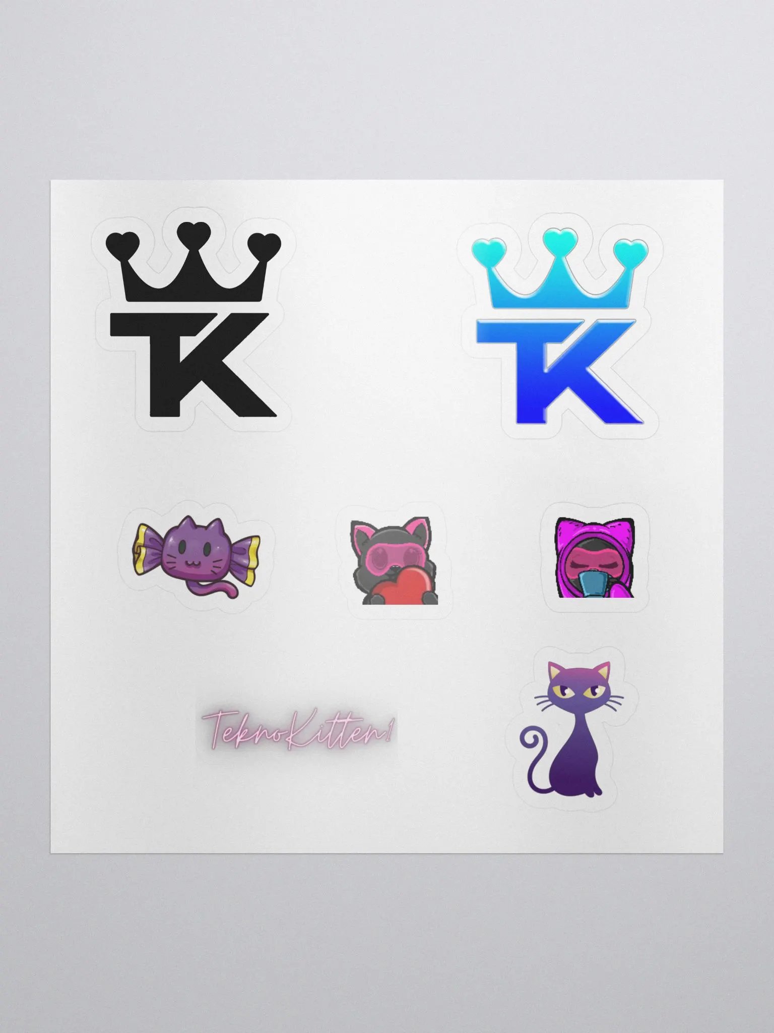 Teknokitten1 stickers product image (1)