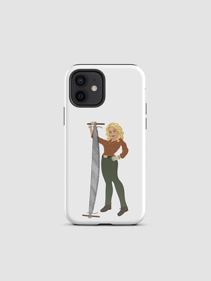 Tough iPhone Case - Blonde Crosscut Dolly Pinup product image (1)