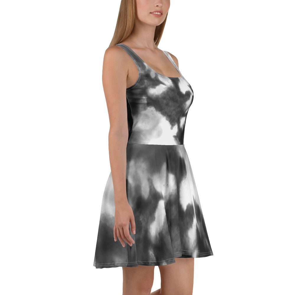 His House Womens Performance Dress - B&W Tie Dye product image (3)