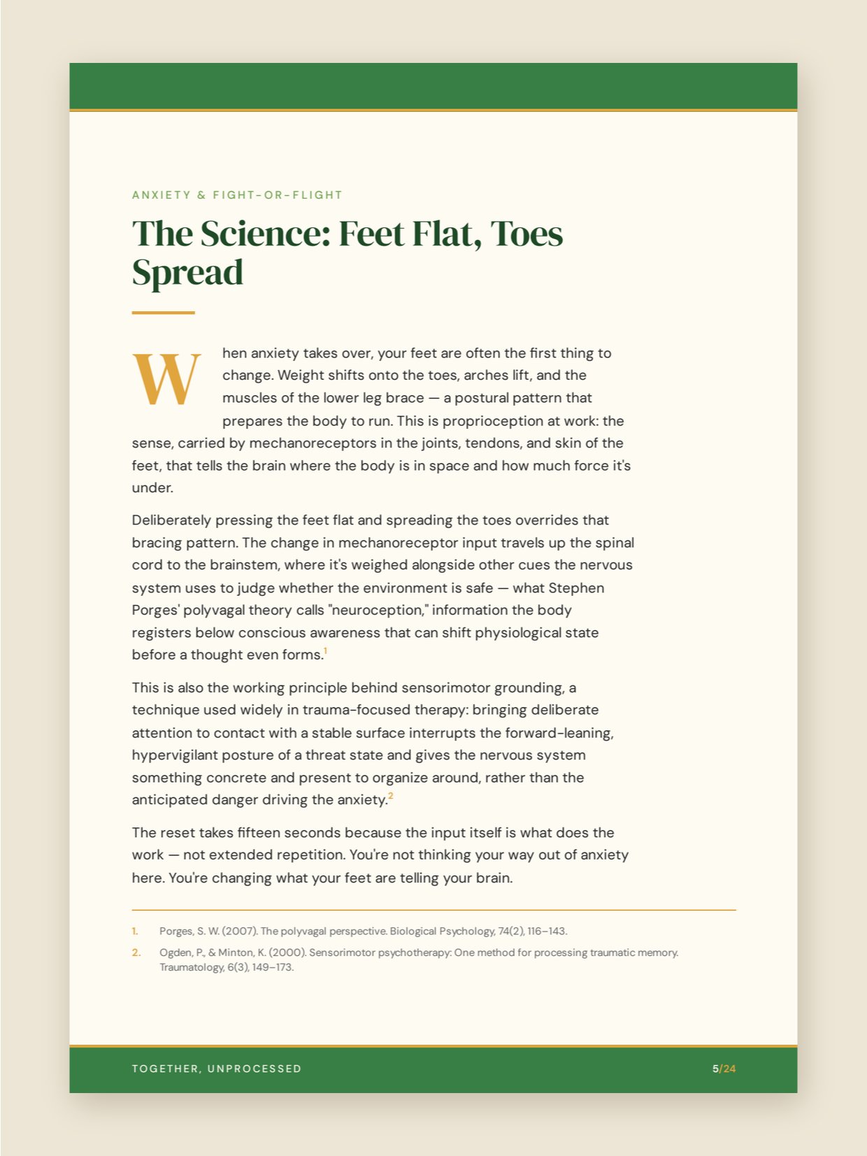 10 Never Seen Before Nervous System Resets — a look inside, 2 of 3
