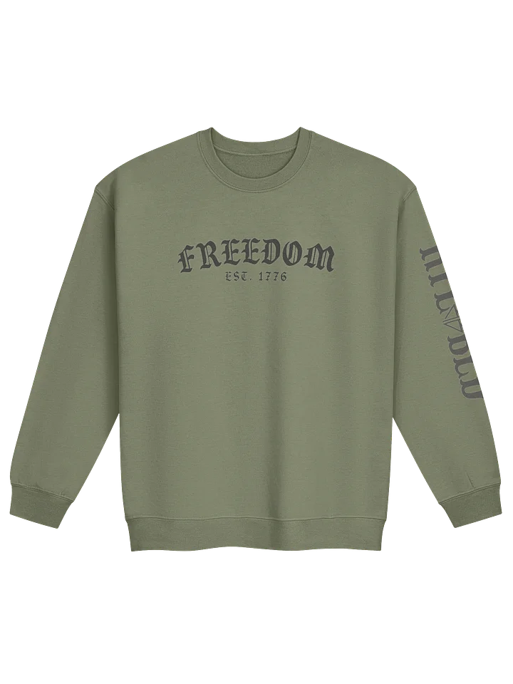 1776 CREWNECK (BLACKLOGO) product image (1)