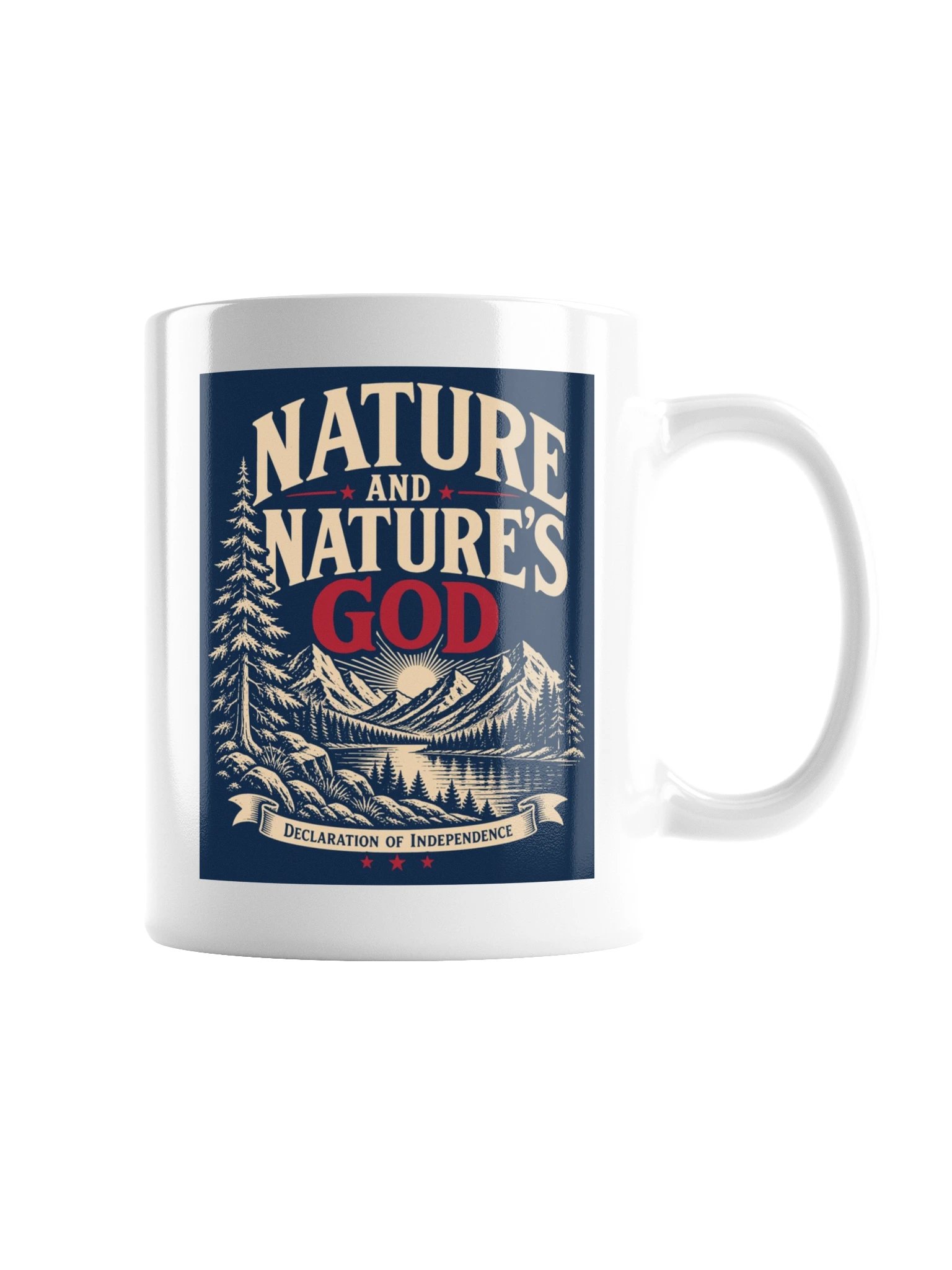 Nature & Nature's God Mug product image (3)
