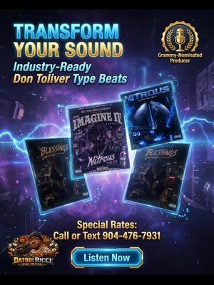 Elevate your sound with Grammy-nominated production for a truly professional music experience.